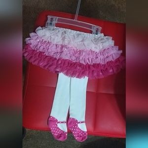 Gymboree Tutu Skirt, and tights. Very cute!